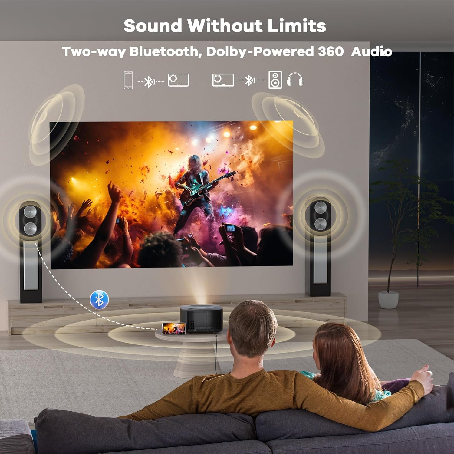 Thumbnail 3 de ONOAYO ONO5Pro 2.0 4K projector 3000 ANSI 📽