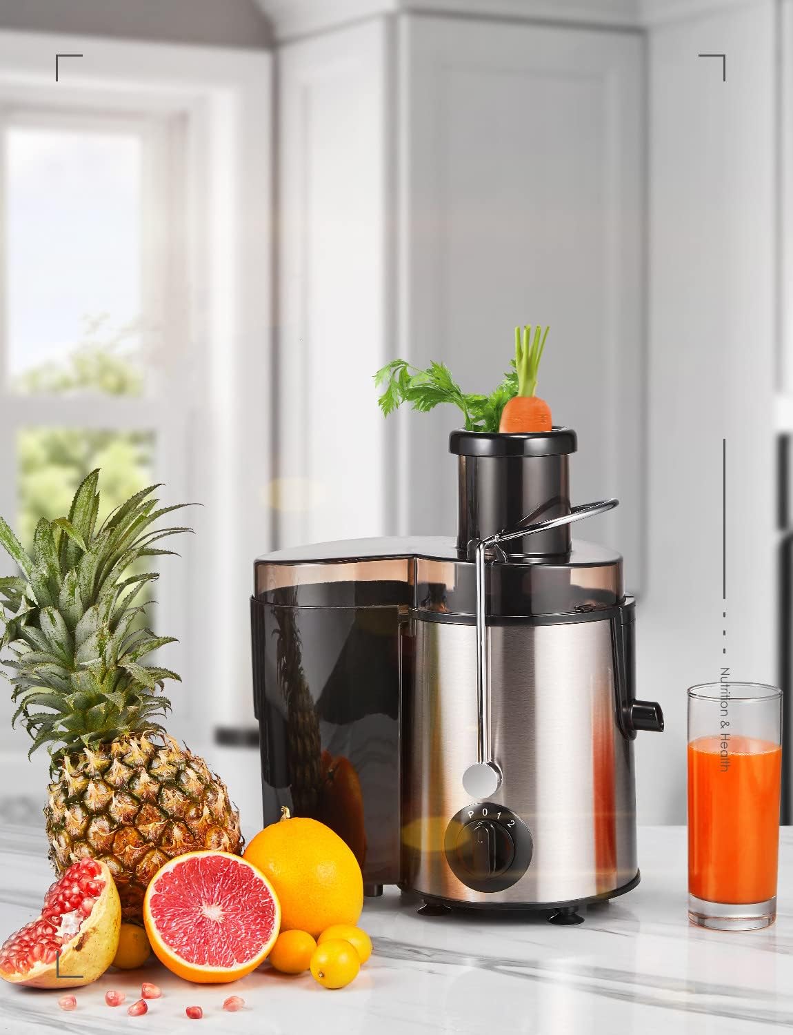 Detalle 2 de FOHERE Juicer 800W 3-Speed