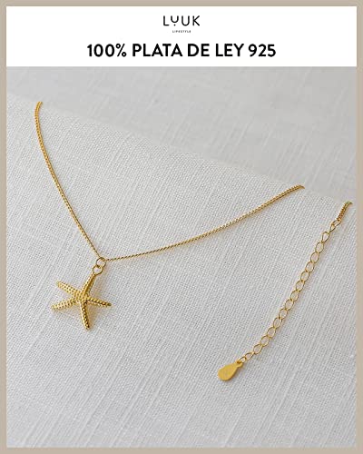 Thumbnail 3 de LUUK LIFESTYLE collar plata de ley estrella de mar
