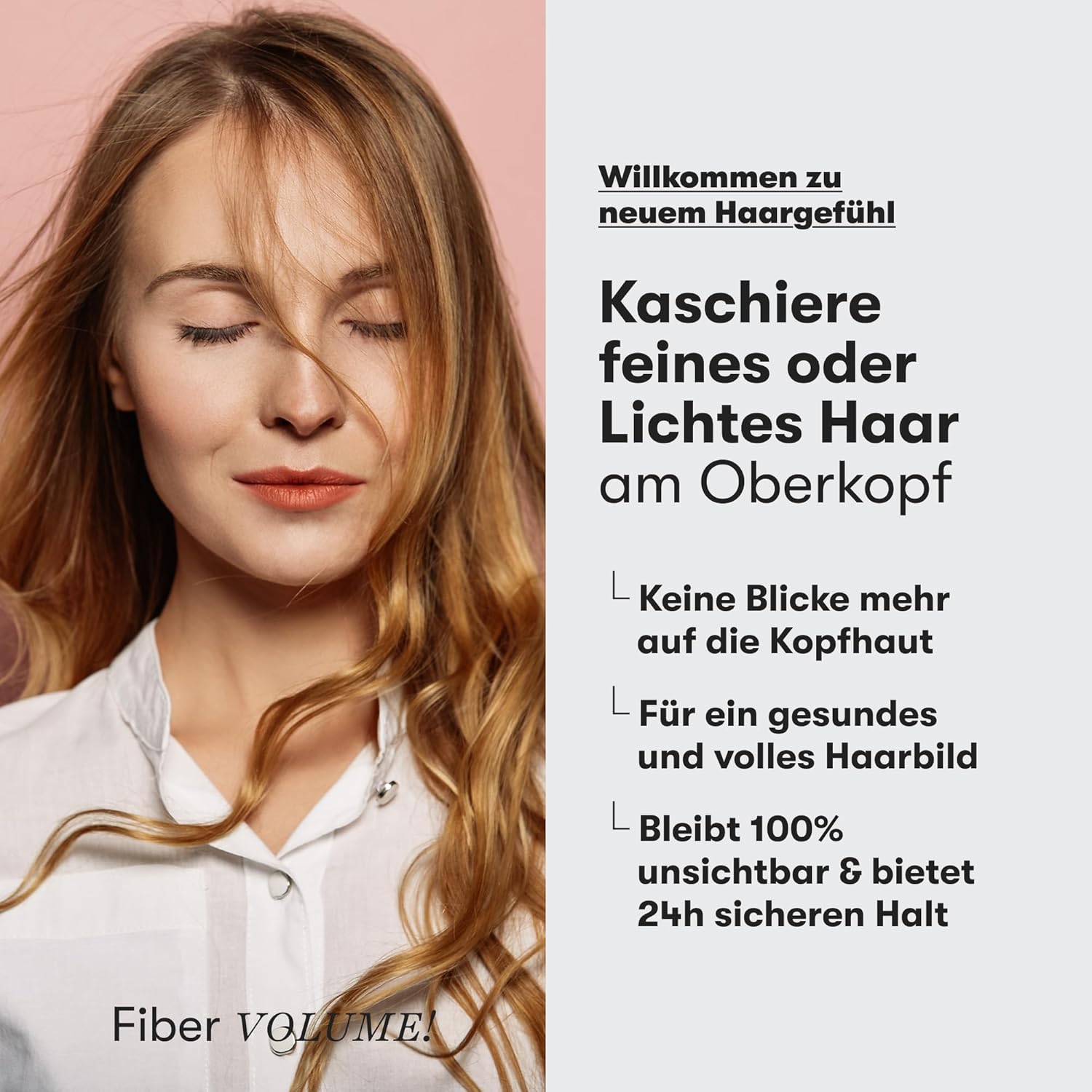 Detalle 2 de O.C. HAIRCARE Streuhaar Haarverdichtung Mittelbraun