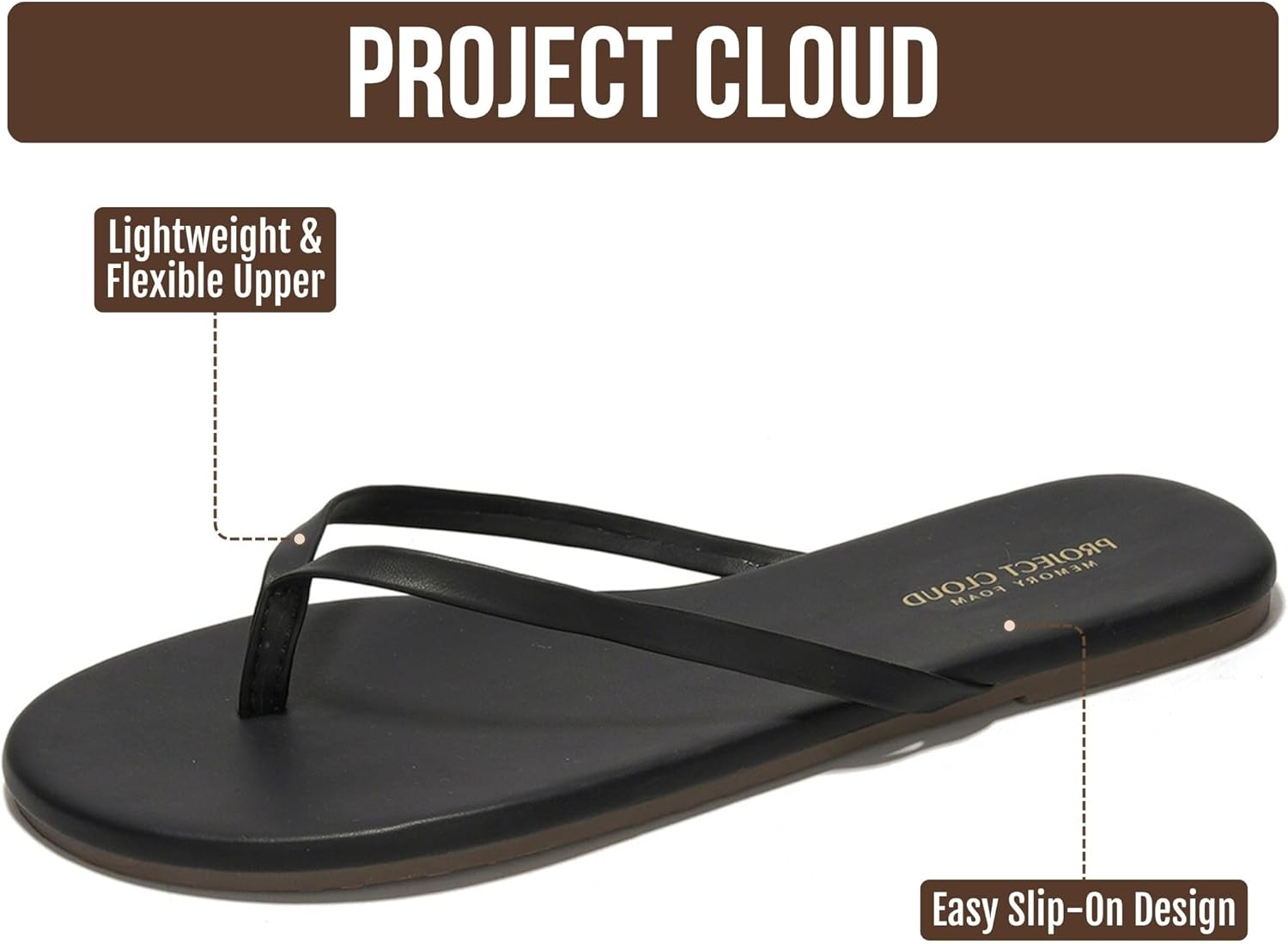 Detalle de Project Cloud Flip Flops 2026
