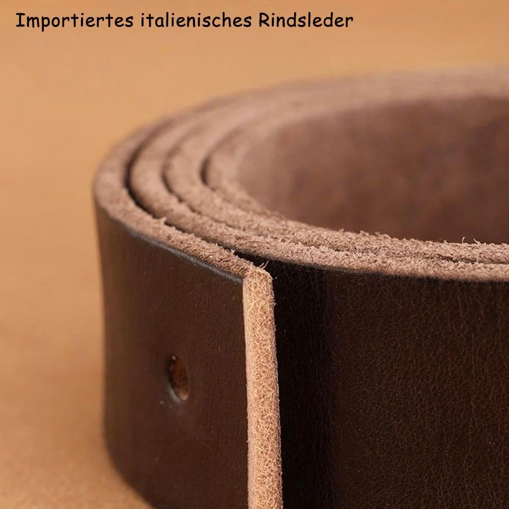 Detalle 2 de DOOPAI Herren Ledergürtel mit 3,8 cm
