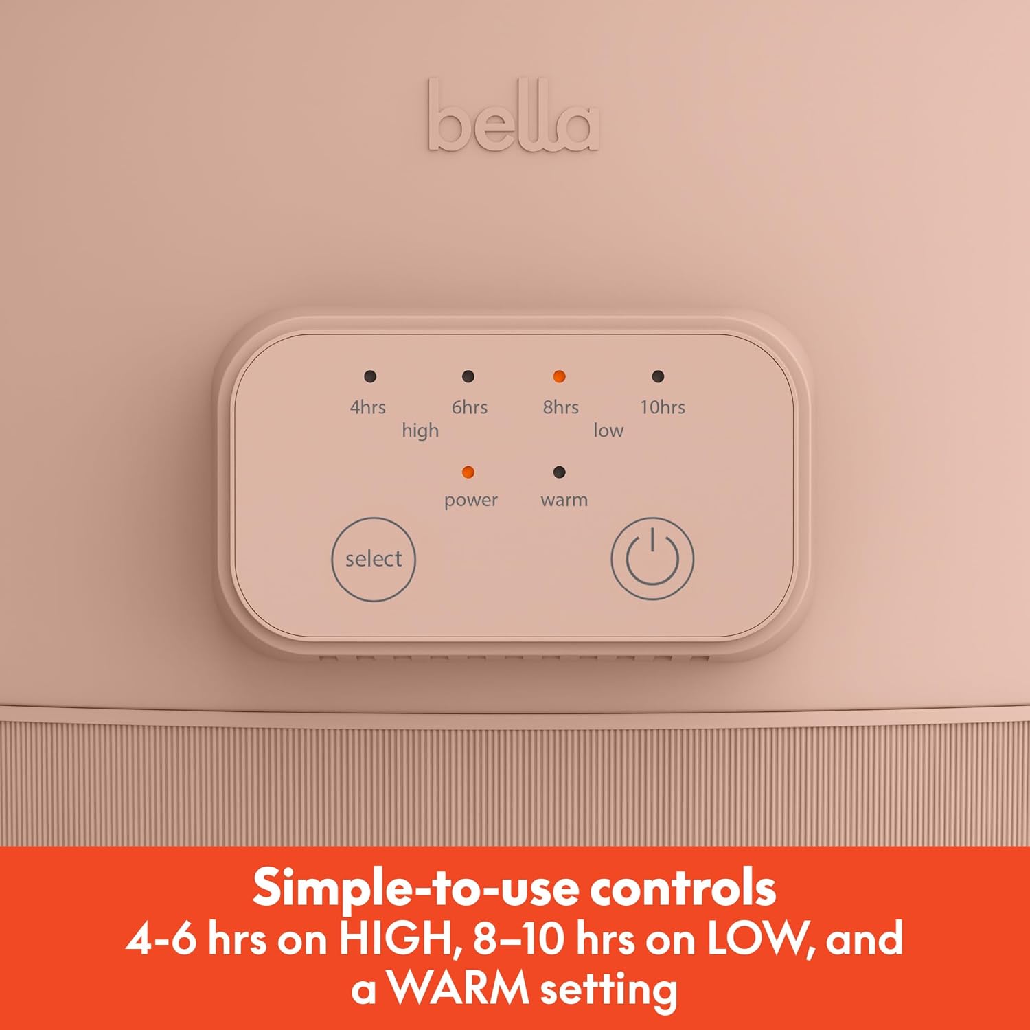 Thumbnail 2 de Bella 6.0 Qt Programmable Slow Cooker: A Practical Choice for Family Meals