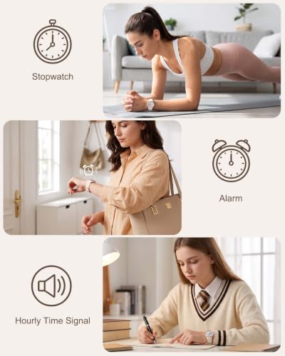 Detalle 1 de CIVO orologio digitale sportivo da donna, cinturino in silicone, 3 ATM