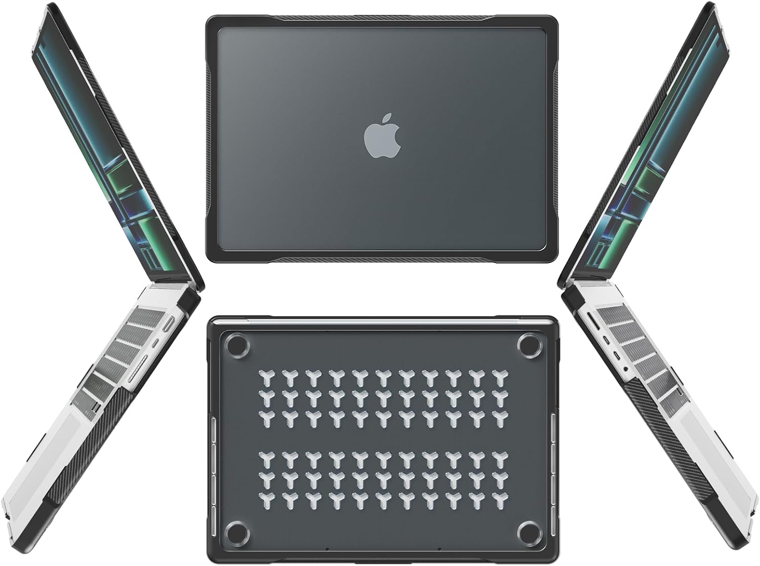 Detalle de Batianda – twarde etui do MacBooka Pro 14 z osłoną klawiatury i ekranu