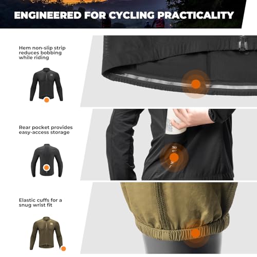Detalle 2 de ROCKBROS Veste Cycliste Respirante M-4XL ⚙