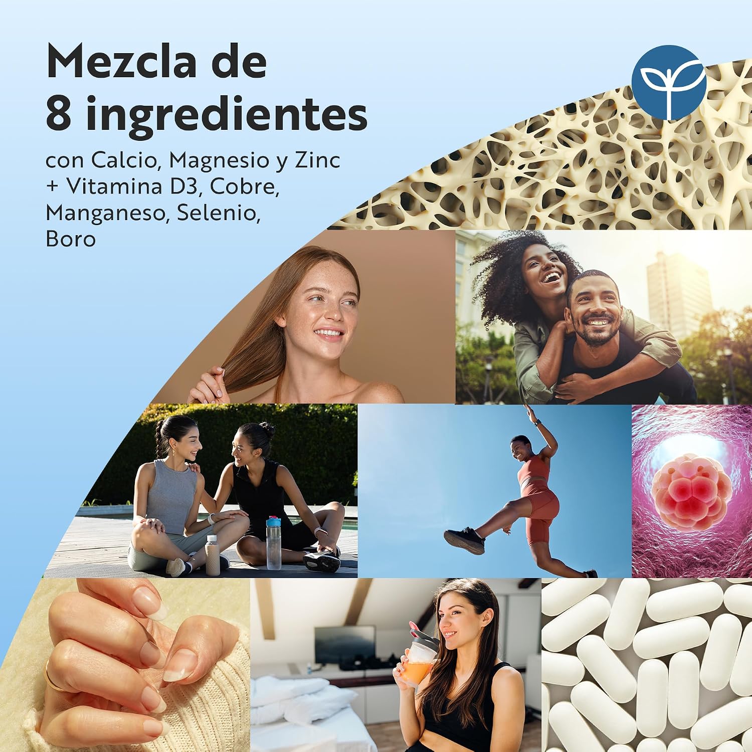 Detalle de Nutravita Calcio 800 mg 365 tabletas