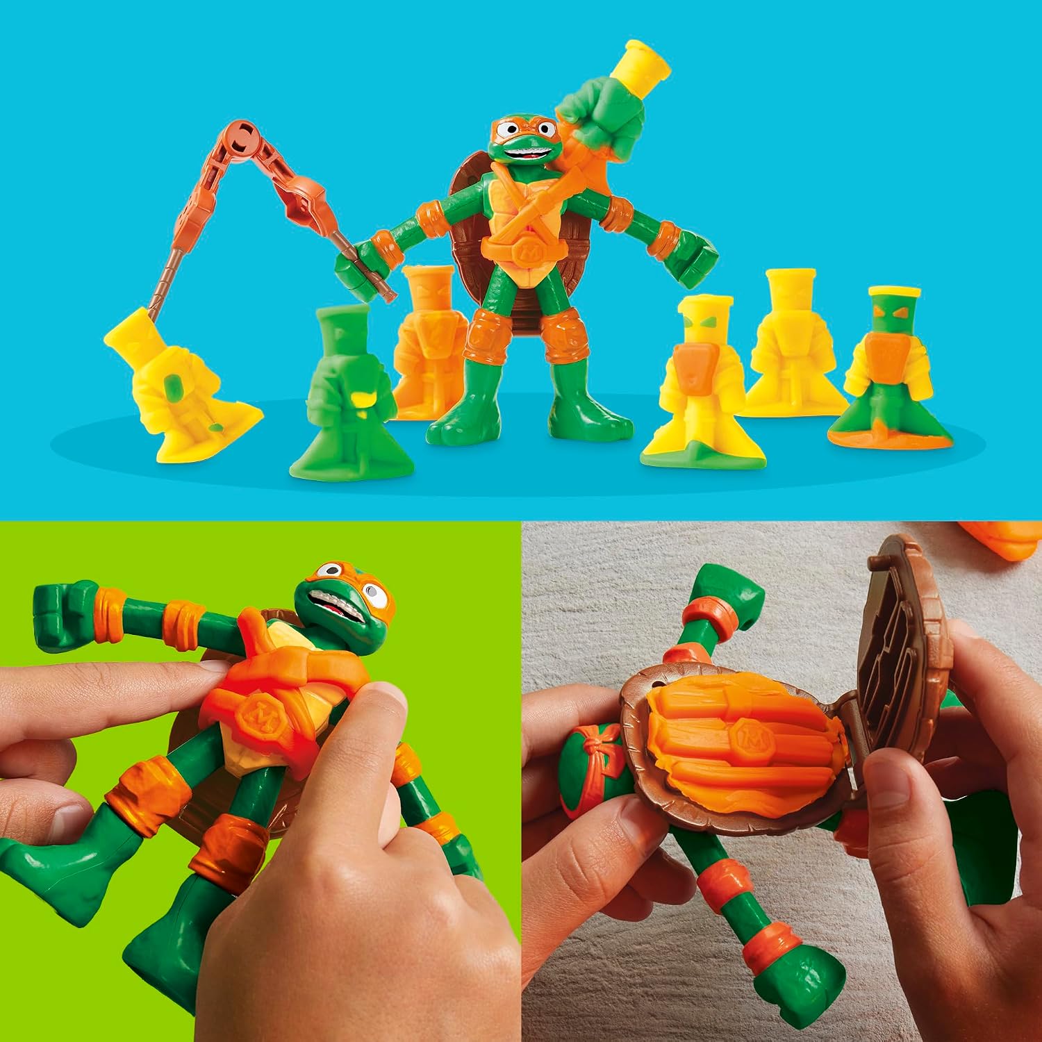 Thumbnail 4 de Play‑Doh Teenage Mutant Ninja Turtles Pizza Spielset 142 g 🍕