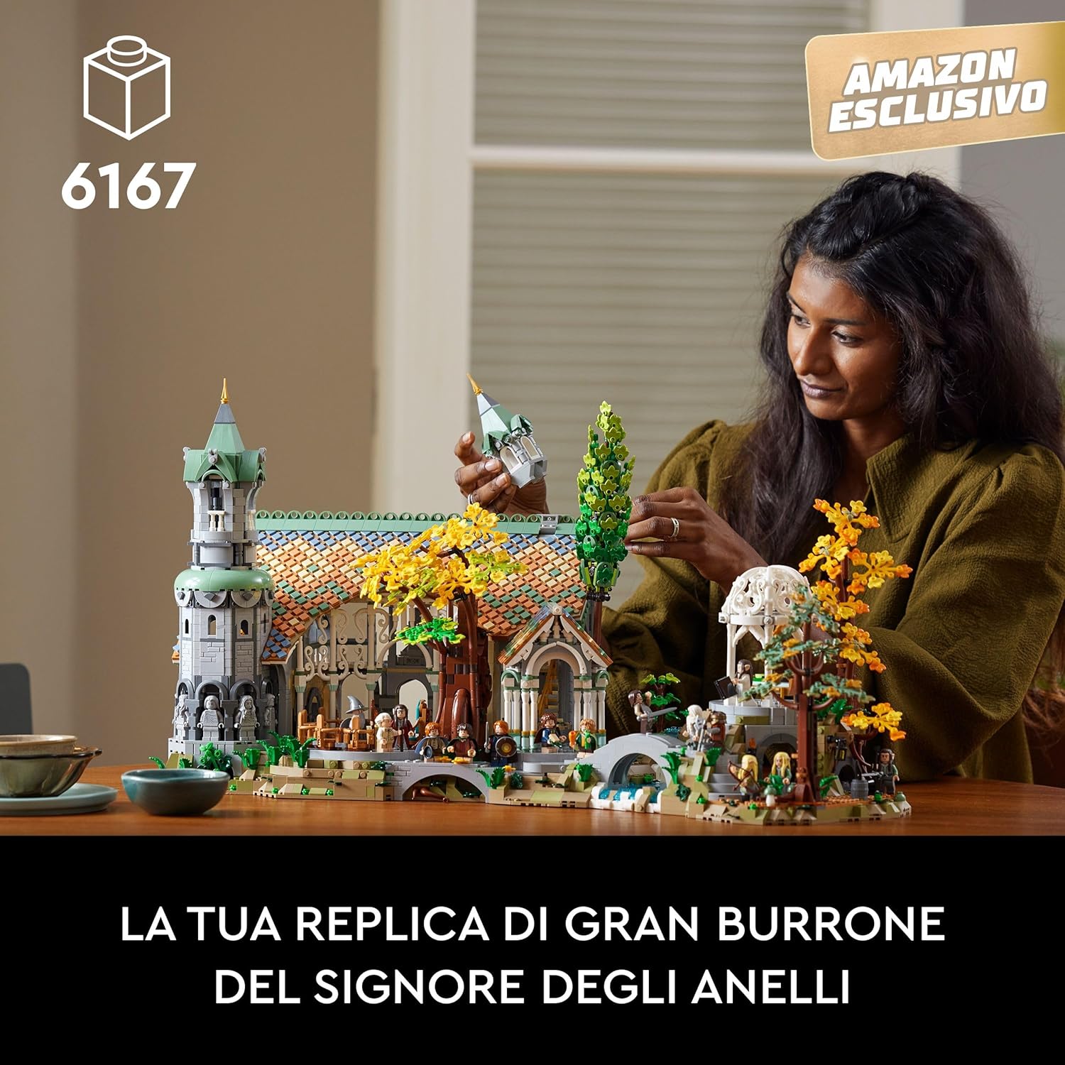 Thumbnail 1 de LEGO 10316 Icons Il Signore degli Anelli: Gran Burrone – maestoso set da collezione per adulti