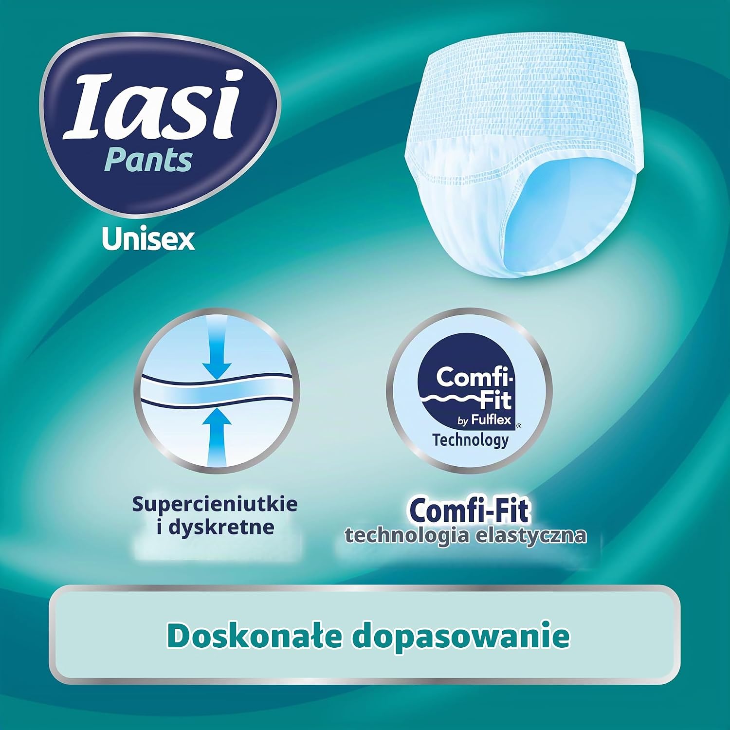 Thumbnail 3 de IASI Pants UNISEX High Protection, majtki chłonne M, 56 sztuk