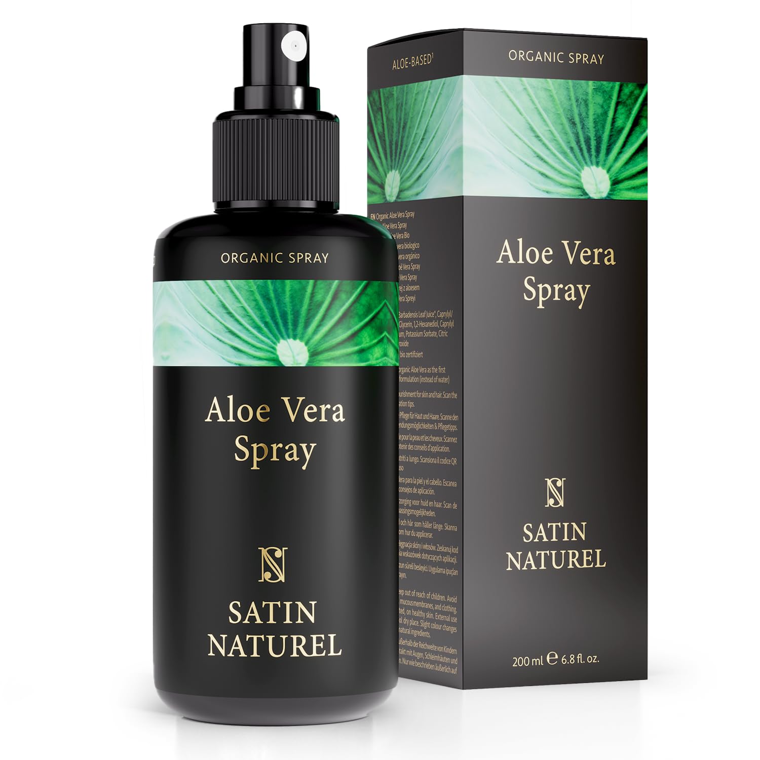 Detalle de Satin Naturel Aloe Vera Spray 200 ml