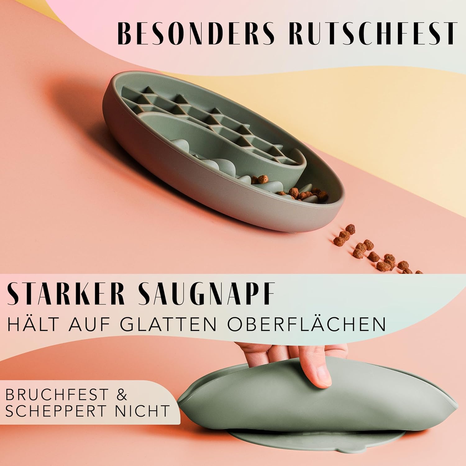 Detalle 2 de ne&no® Anti Schling Napf Schleckmatte