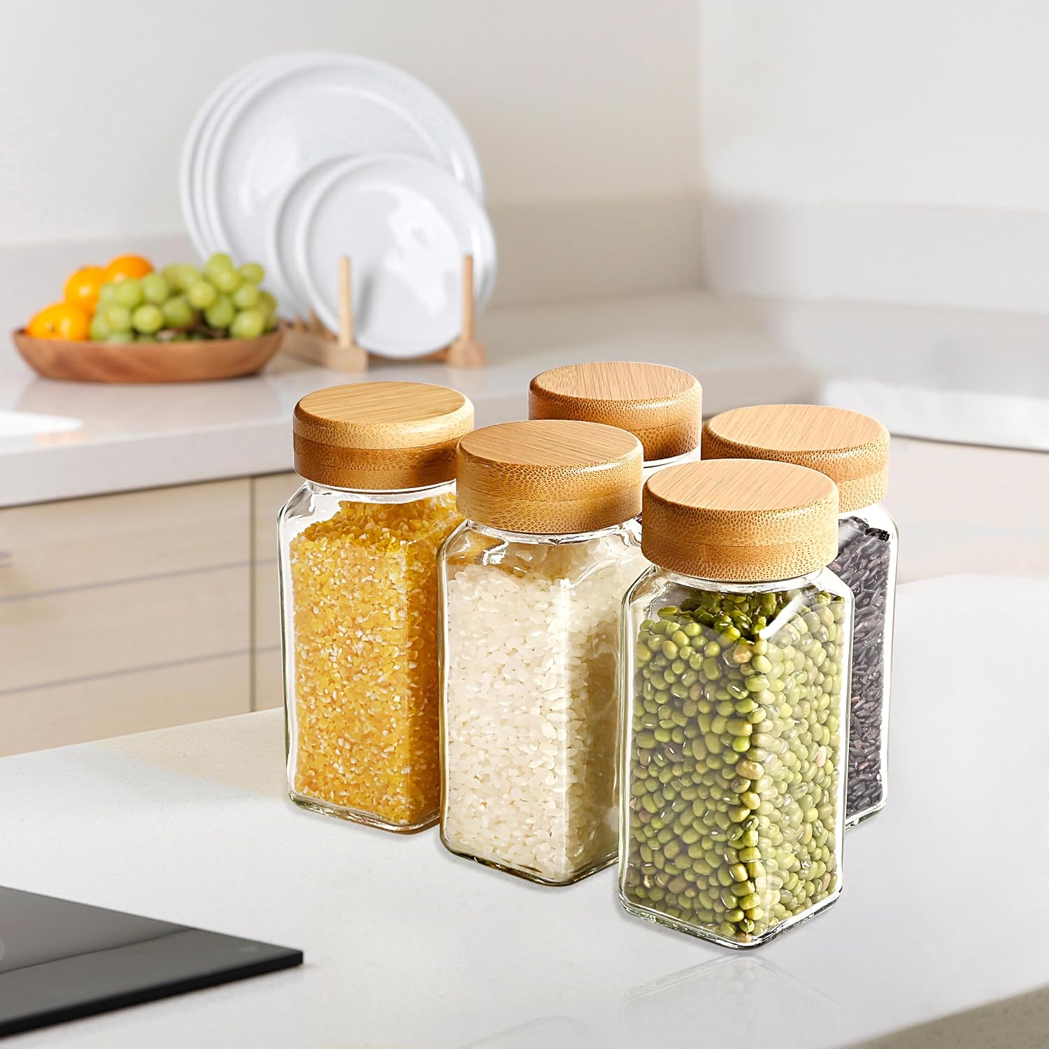 Thumbnail 5 de DSUID Spice Rack with 12 Jars