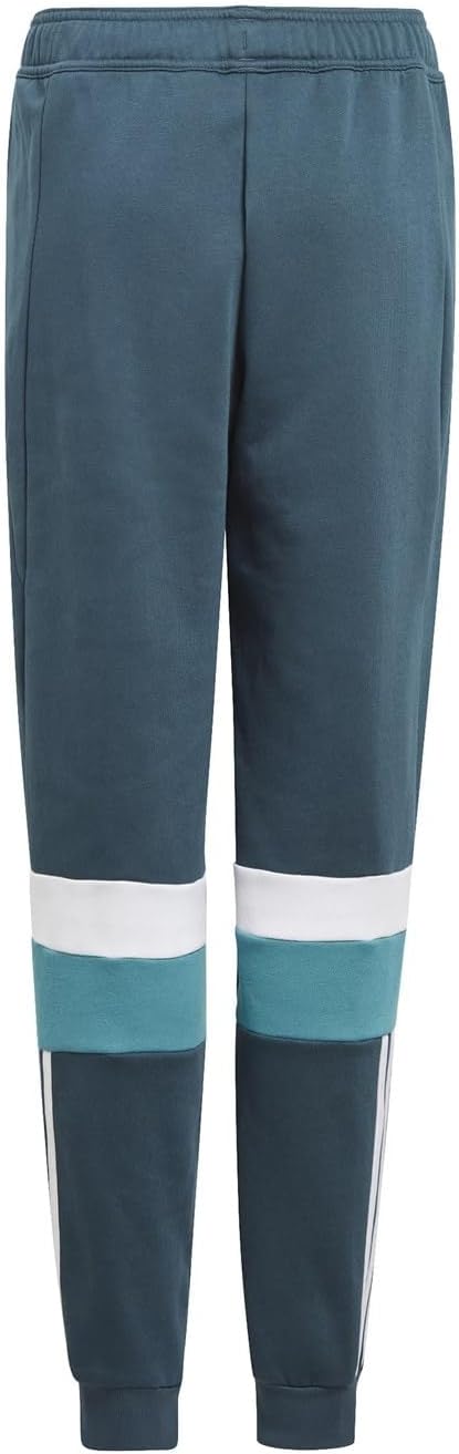 Detalle 1 de Adidas Tiberio 3-Stripes Colorblock Fleece Pants Kids 100% recyclé