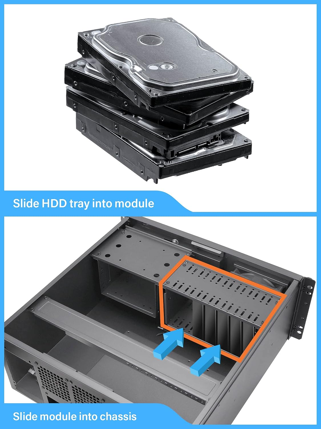 Detalle 2 de Rosewill 4U Server Chassis