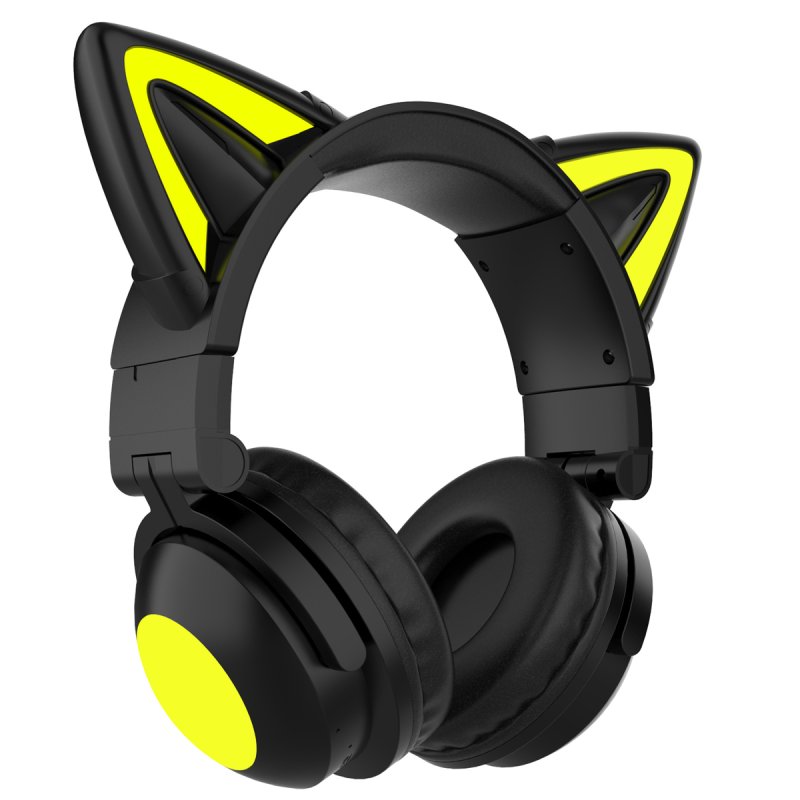 Detalle de Kinsi 2S Auriculares Gaming RGB Cat Ear Negros
