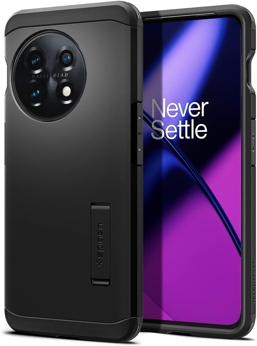 Detalle de Spigen Tough Armor pour OnePlus 11 — coque noire