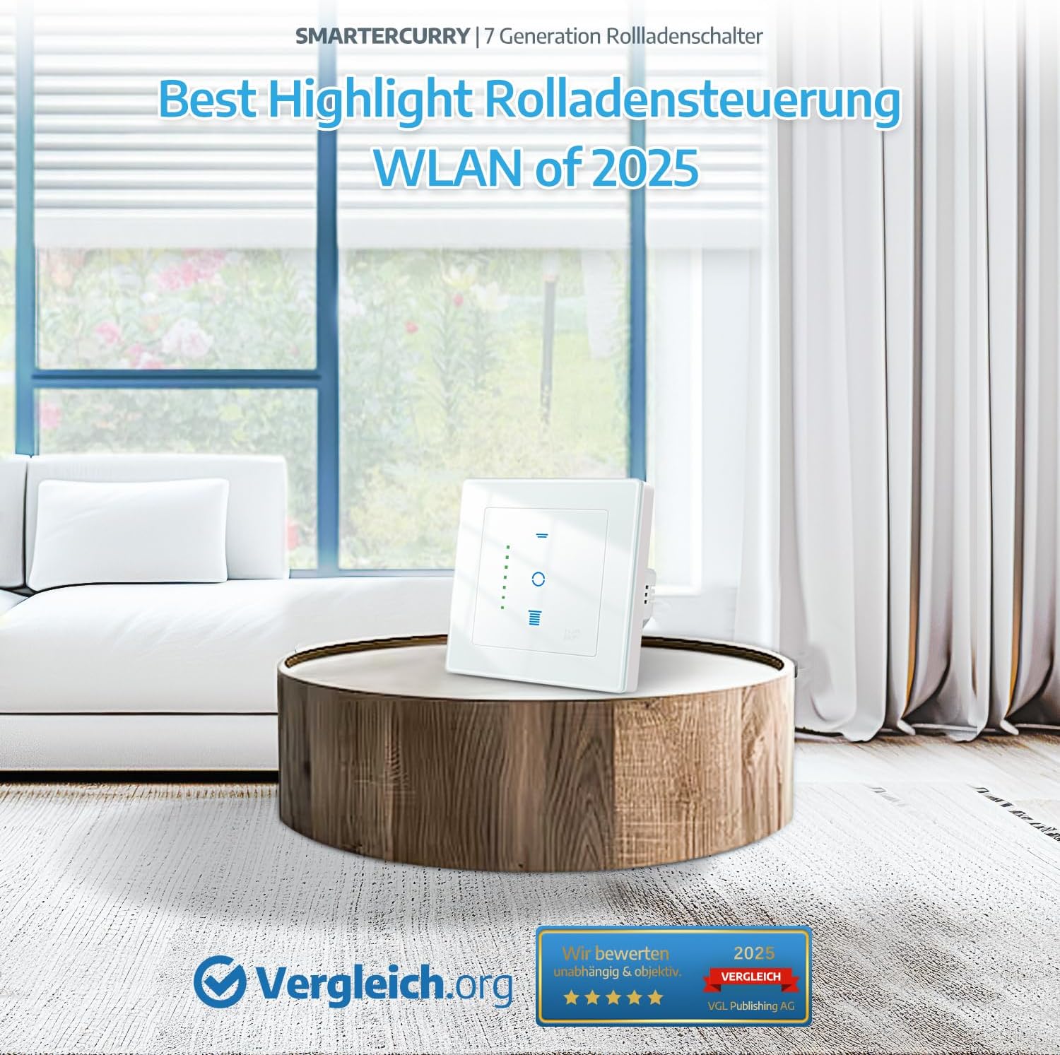 Thumbnail 6 de SMARTERCURRY Wlan Rolladenschalter 7. Gen — Zeitschaltuhr für Rollläden 🏠