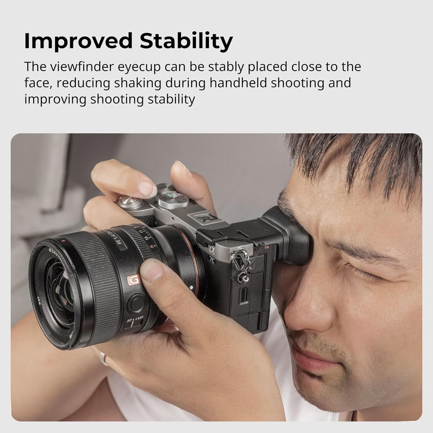 Detalle 2 de SMALLRIG A7CII A7CR Sucher-Augenmuschel 4819