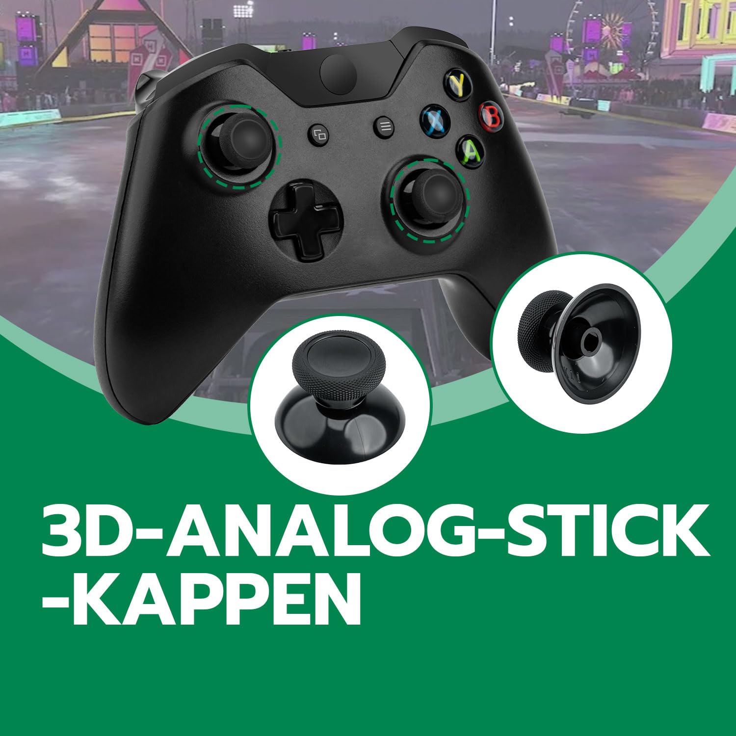 Detalle de Tolesum TMR Effect Joystick Ersatzkit für Xbox Series X|S/One Controller – Driftfrei und reparaturfreundlich