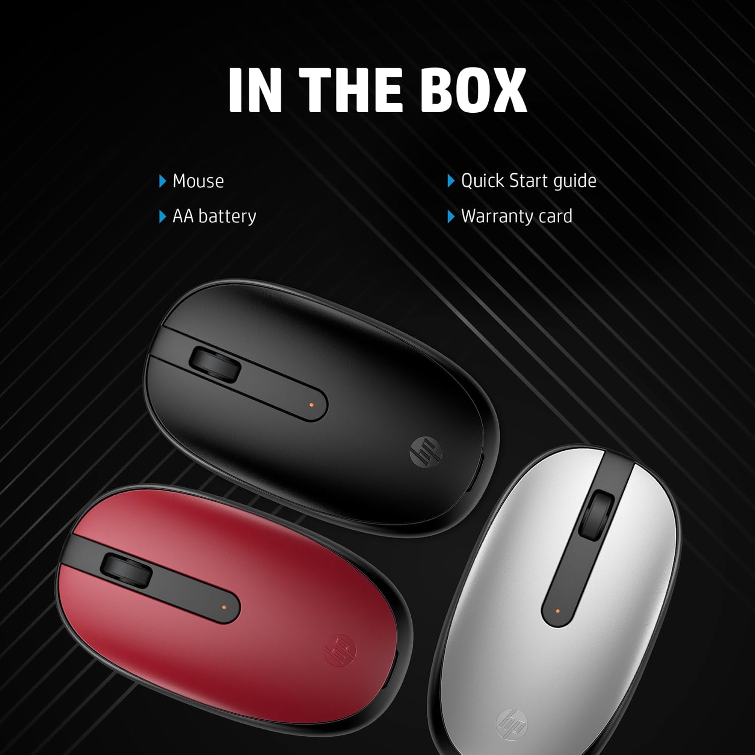 Thumbnail 4 de HP 240 Bluetooth Mouse: Ambidextrous, 1600 DPI, Bluetooth 5.1