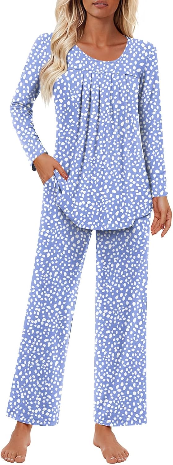 Detalle de Findsweet Women's Pajama Set 2-Piece Lounge Outfit S-3XL