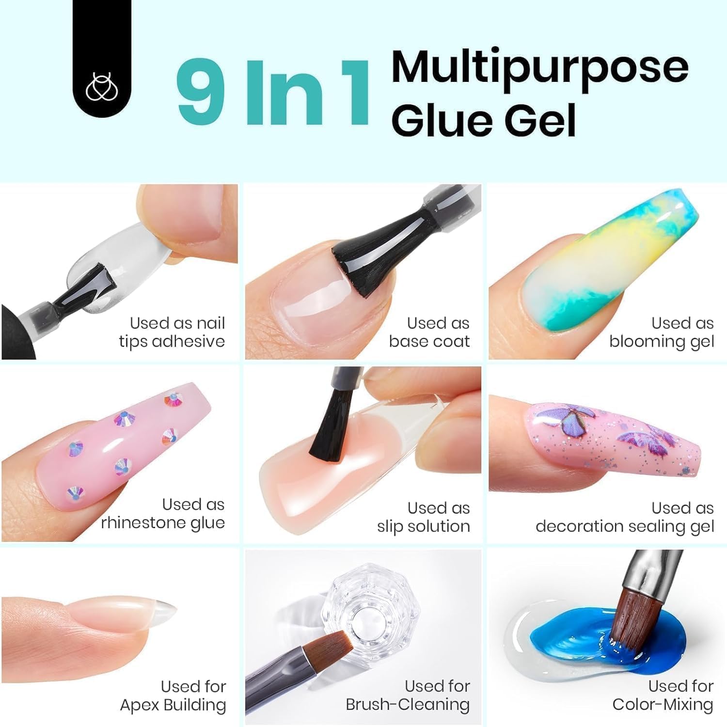 Detalle 2 de Beetles Top Coat Base Gel Set – 3Pcs ⚙