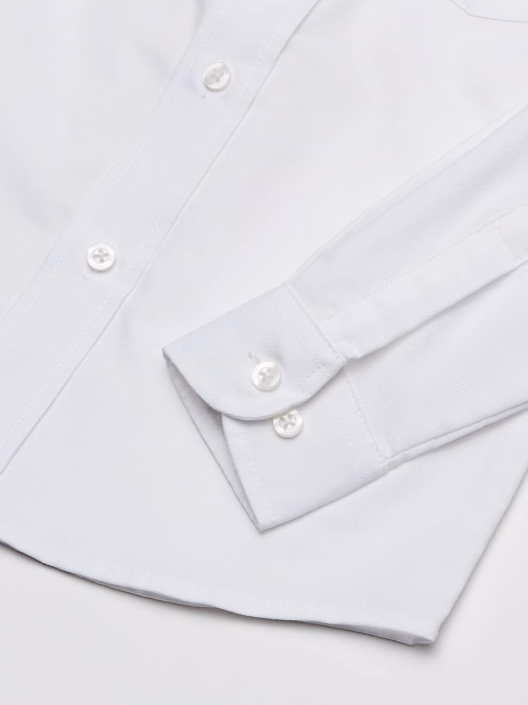 Thumbnail 2 de IZOD Boys' Long Sleeve Solid Button-Down Collared Oxford Shirt with Chest Pocket
