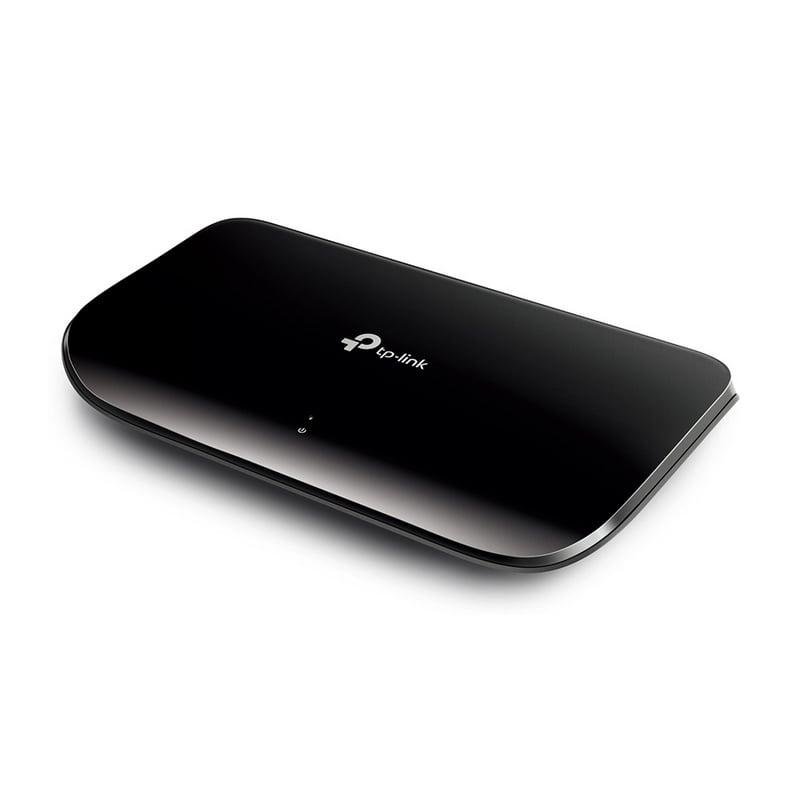 Detalle 2 de TP-Link TL-SG1008D: Switch 8 Puertos Gigabit, eficiente y silencioso para casa u oficina