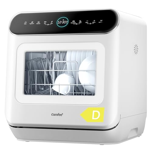 Detalle de COMFEE' Table Top Dishwasher No Plumbing with 6L Water Tank