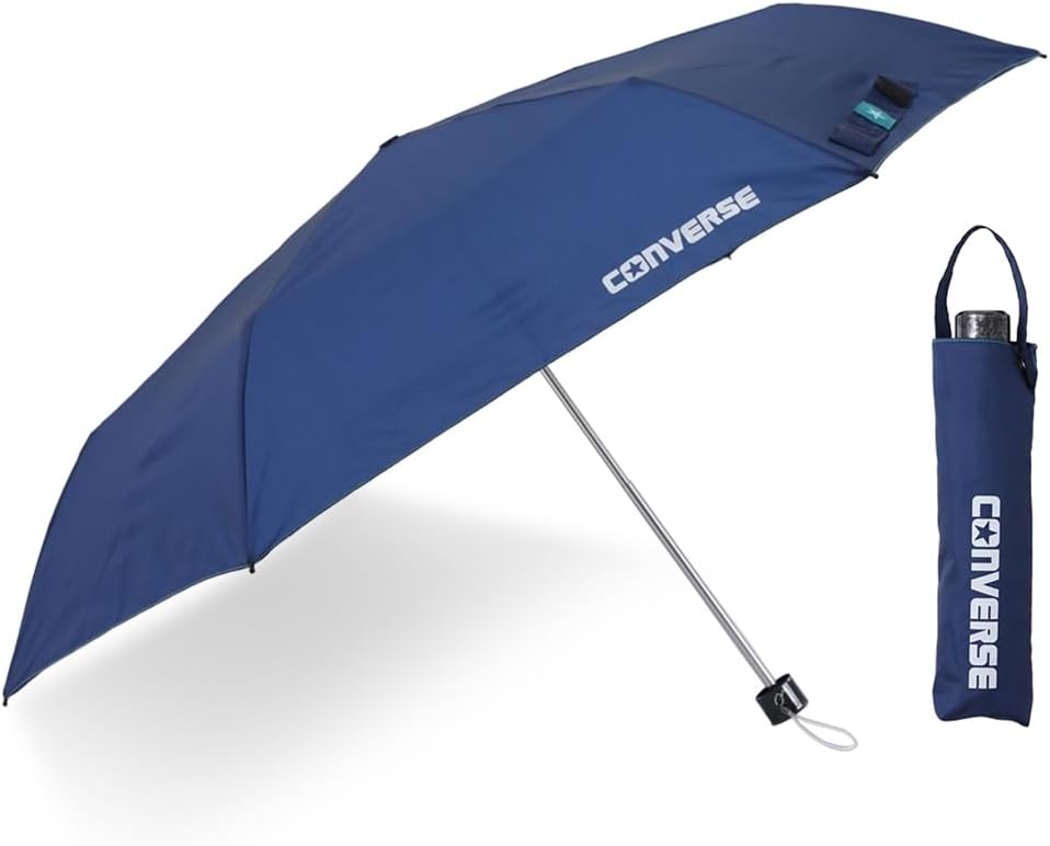 小川（Ogawa）CONVERSE 20351 子ども用折りたたみ傘 55cm・6本骨・はっ水・抗菌手元