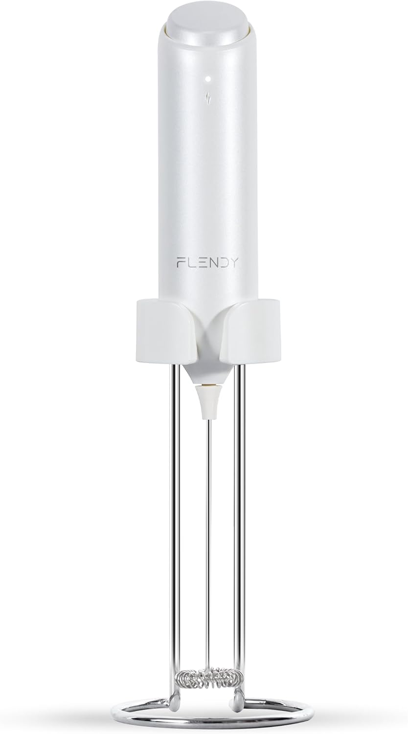 Thumbnail 6 de Flendy Rechargeable Milk Frother Handheld: 2-in-1 USB-C Charging with Stand