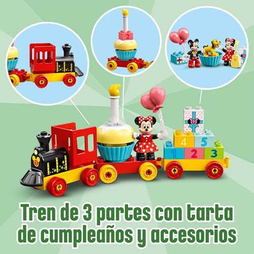 Thumbnail 1 de LEGO DUPLO Disney Tren de Cumpleaños de Mickey y Minnie 10941