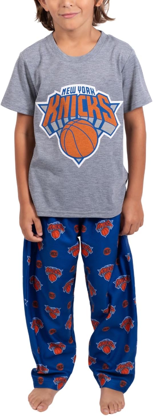 Detalle de Ultra Game Youth NBA Official 2-Piece PJs Set