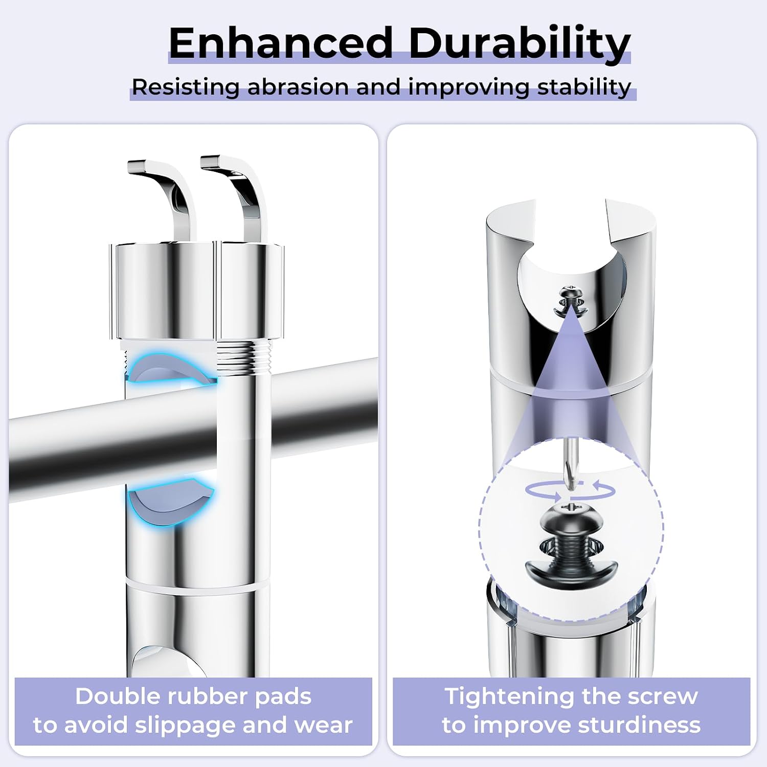 Thumbnail 4 de Alyvisun shower head holder with 2 hooks