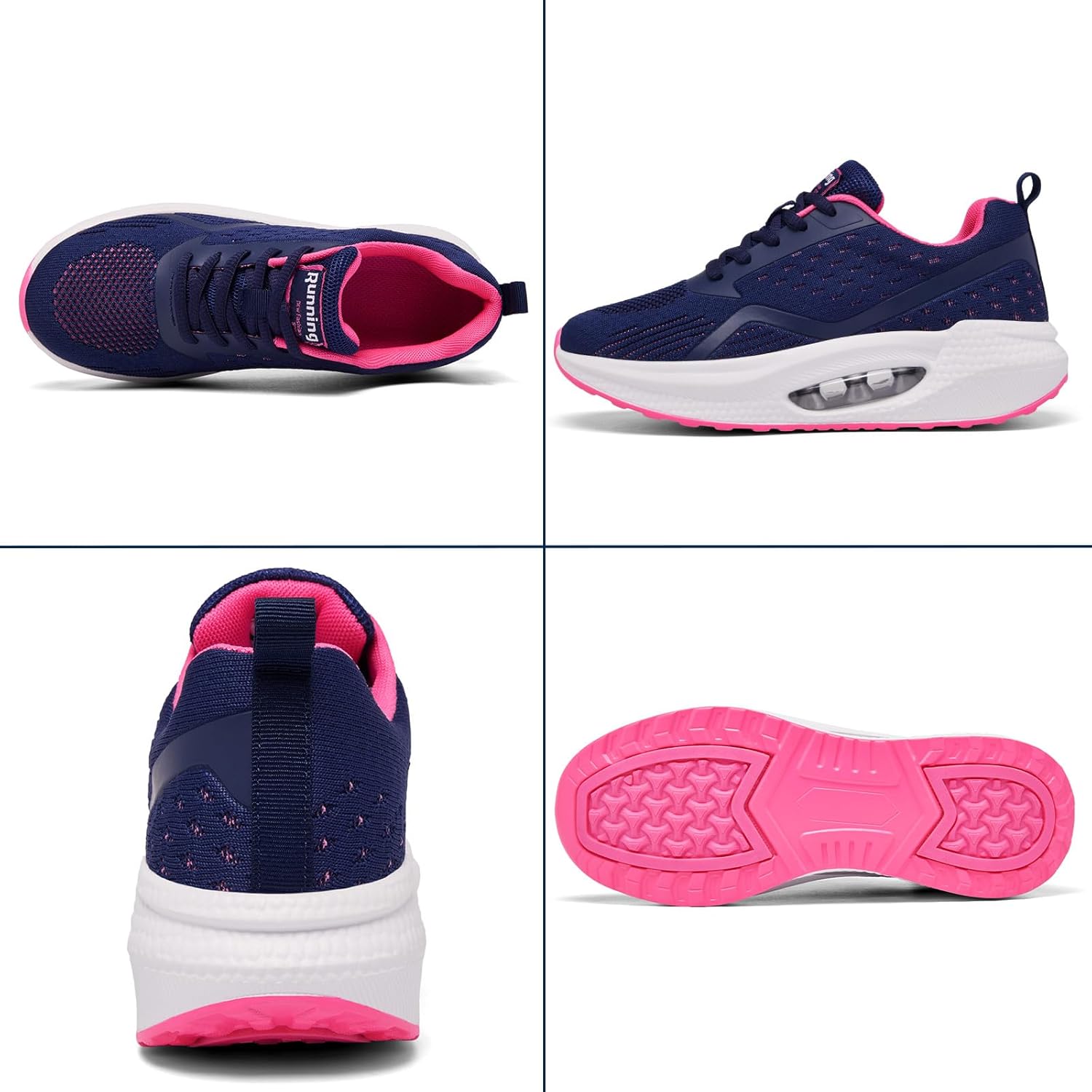 Thumbnail 4 de Mjytsd Womens Trainers Air Cushion Comfort Memory Foam – All‑Round Everyday Running Shoes