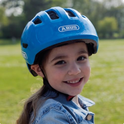 Thumbnail 5 de ABUS Unisex Fahrradhelm Rot (Shiny Red), Größe M (50-55 cm) – Sicherheit und Komfort für kleine Radfahrer