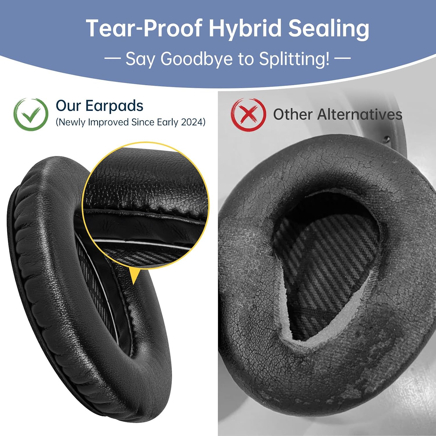 Detalle 2 de Aurivor Replacement Ear Pads, Black