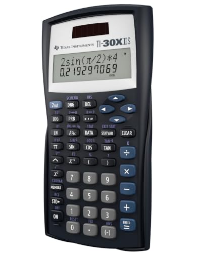 Detalle 2 de TI-30XIIS Scientific Calculator, Black by Texas Instruments