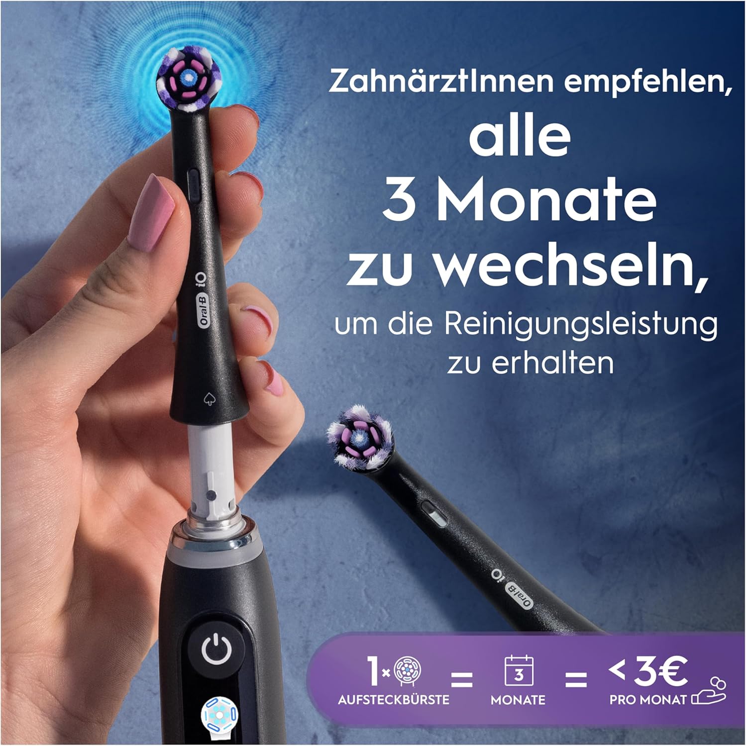 Thumbnail 4 de Oral-B iO Aufsteckbürsten 8er Pack schwarz