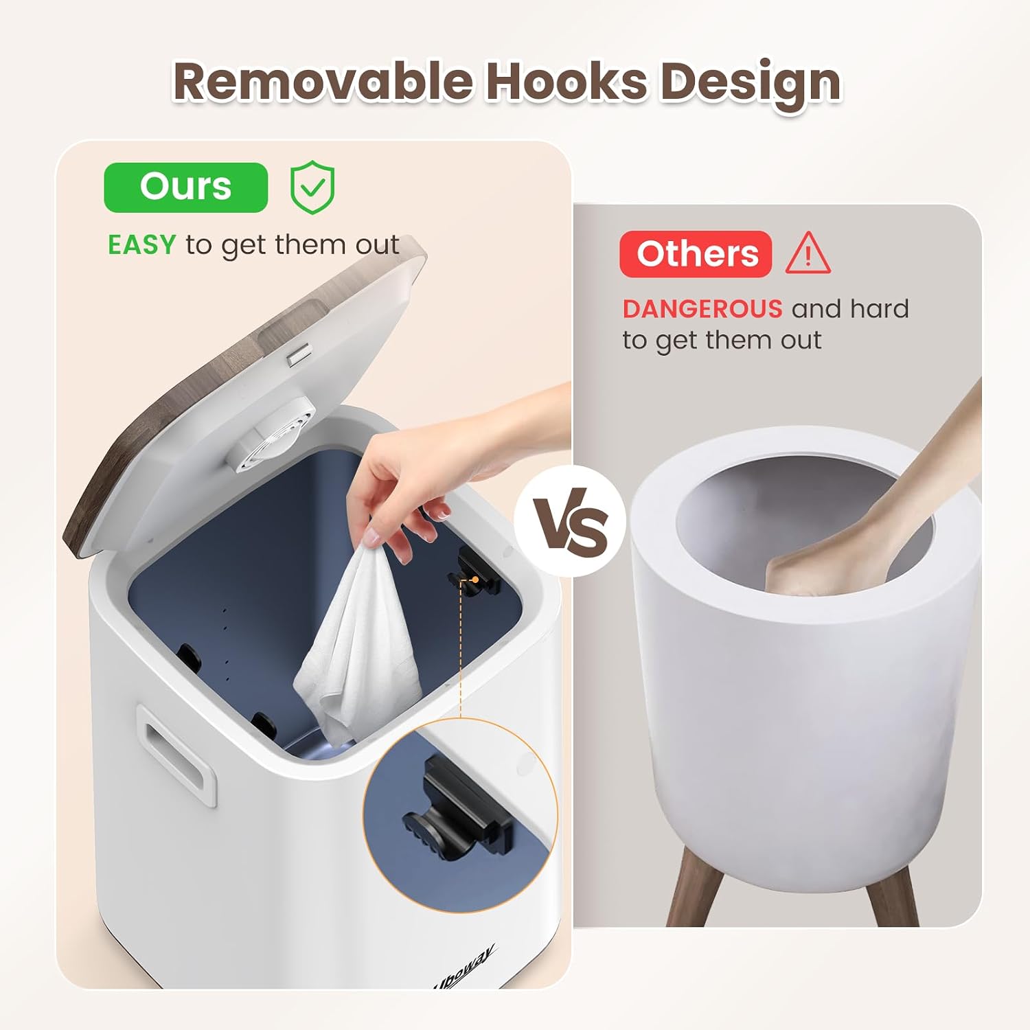 Detalle 2 de Uboway UBTW005 Towel Warmer Bucket, 23L with Delay Timer and Safety Lock