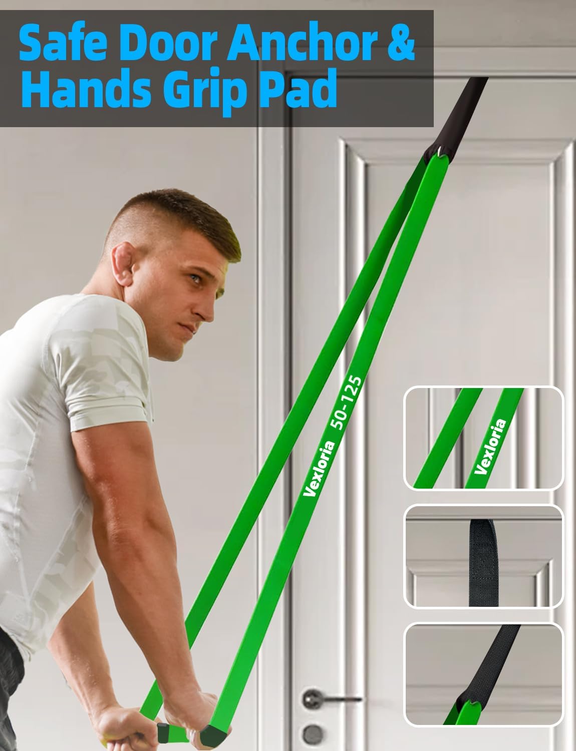 Thumbnail 2 de Vexloria Resistance Bands 5-level set 🏋️♀