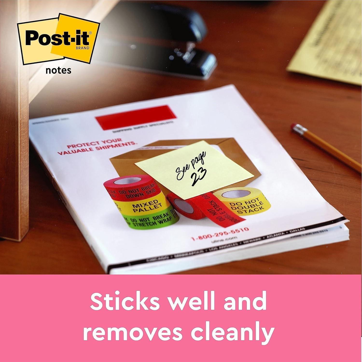 Thumbnail 3 de Post-it Canary Yellow Value Pack (20 Pads) – Self-Stick Notes for Office, School & Home