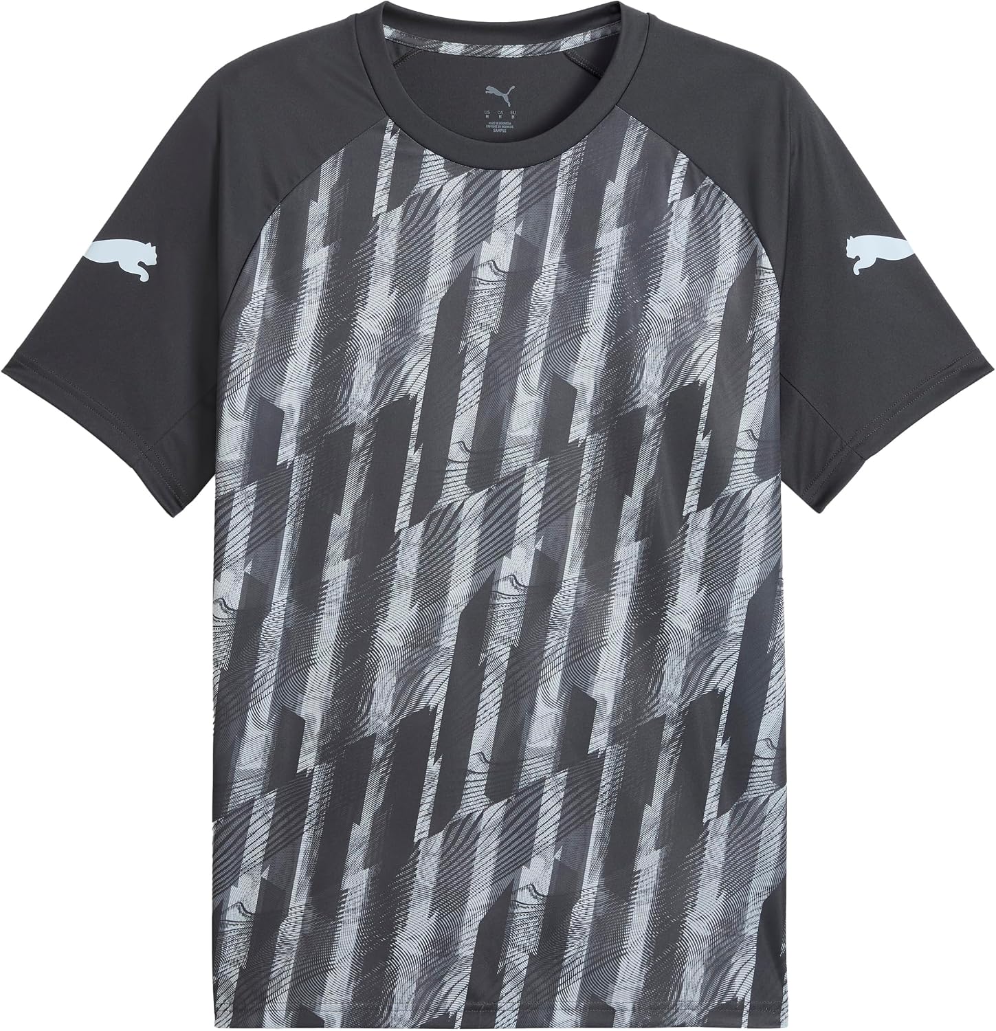 Thumbnail 6 de PUMA individualLIGA Graphic Jersey para Hombre – Galactic Gray-Yellow Alert