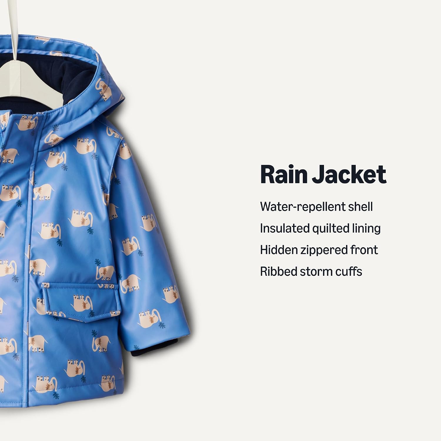 Thumbnail 1 de Amazon Essentials x Sofia Grainge toddlers and baby boys’ water-repellent rain jacket