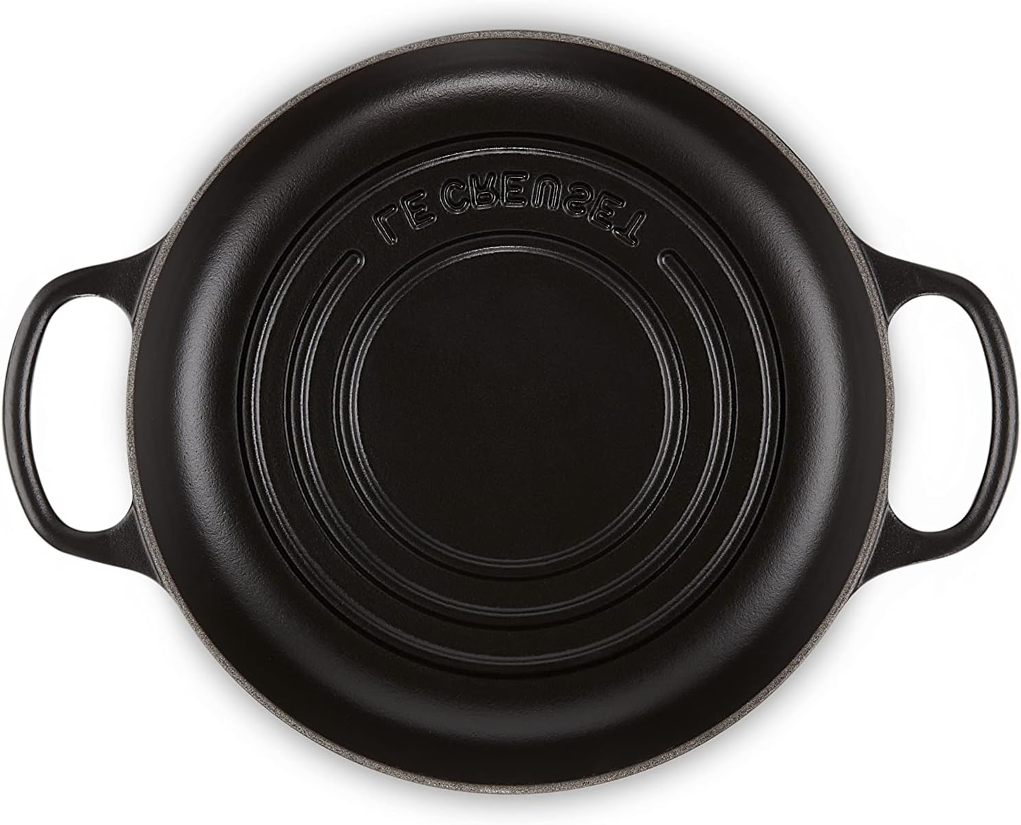 Thumbnail 2 de Le Creuset Signature Gusseisen Brot Bräter, 24 cm – Matt Schwarz