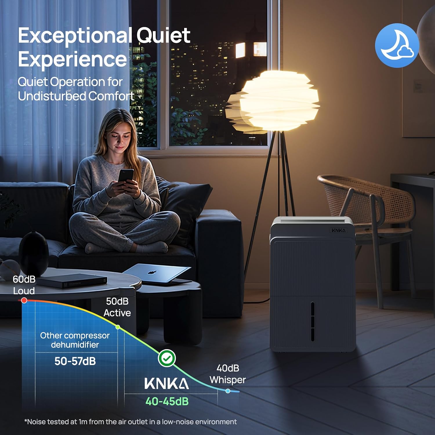 Detalle 2 de KNKA Dehumidifier 74-Pint