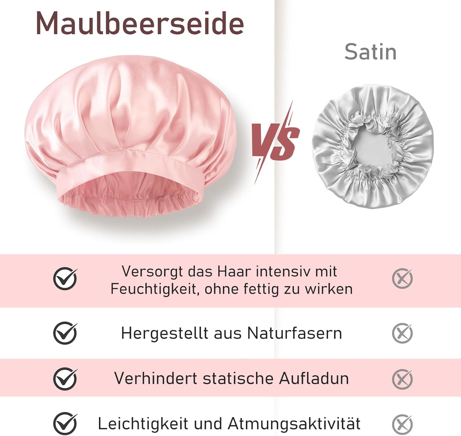 Thumbnail 6 de LitBear 22 Momme Seidenhaube Schlafmütze