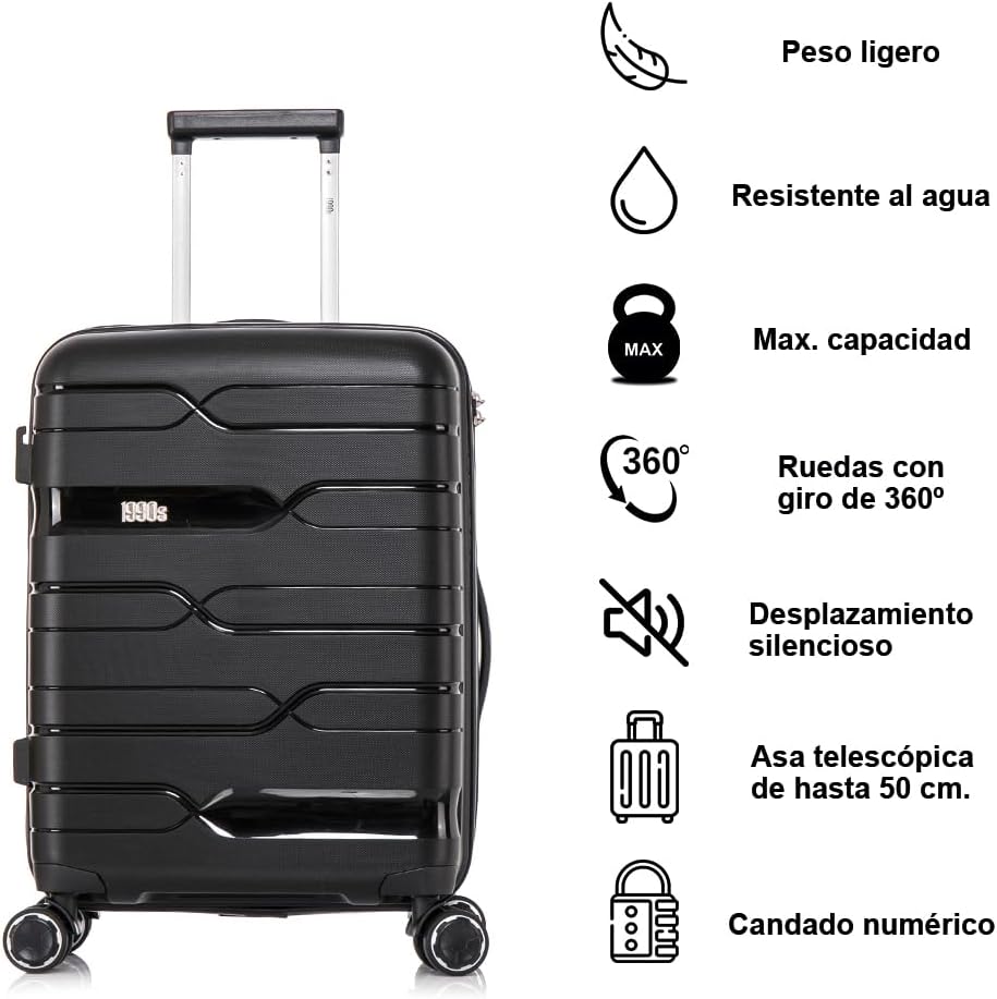 Detalle 2 de 1990s Maleta de Cabina 44L Polipropileno
