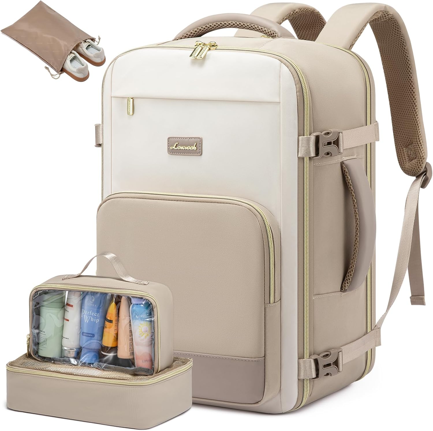 Detalle de LOVEVOOK Handgepäck Rucksack 40 L